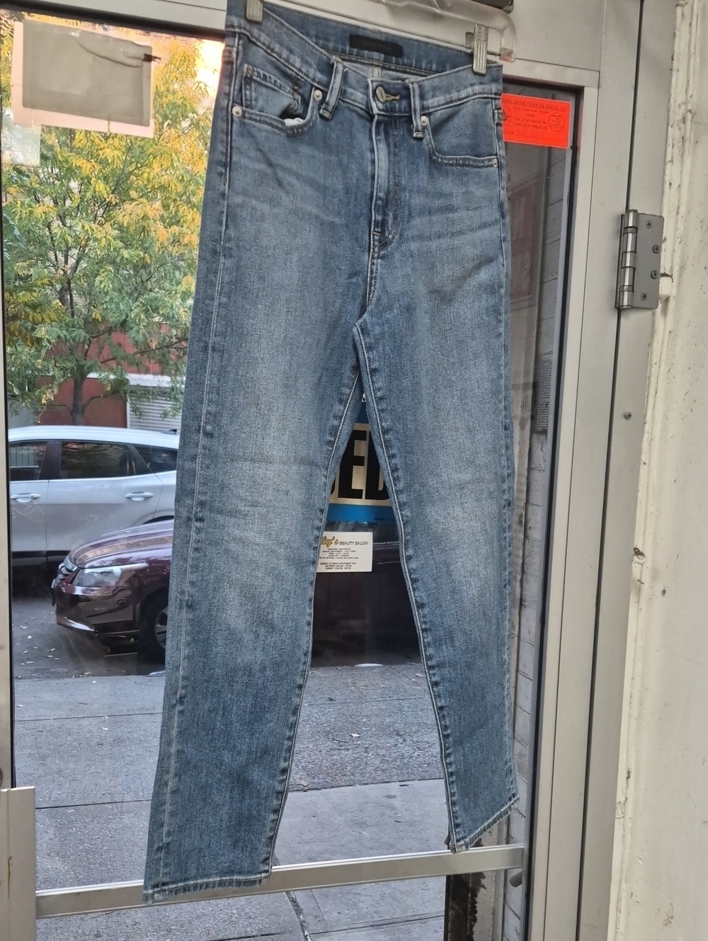 Uniqlo Light Blue Kids Straight Jeans